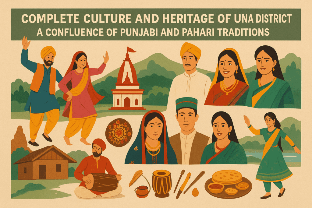 Complete Culture and Heritage of Una District: A Confluence of Punjabi and Pahari Traditions