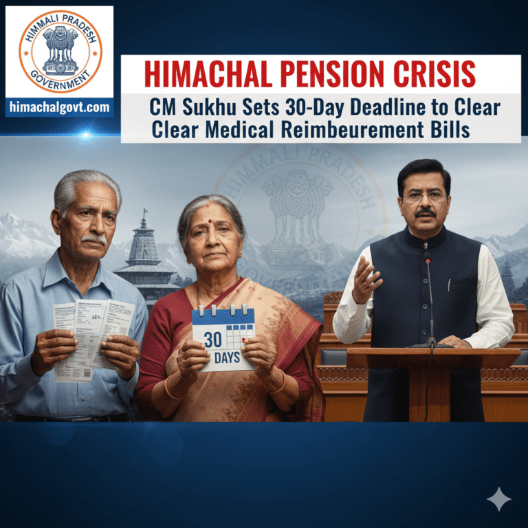 Himachal Pension Crisis - himachalgovt