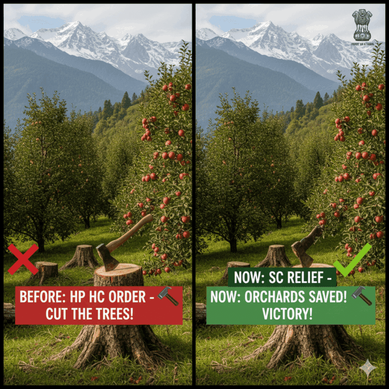 Supreme Court ने रोका Himachal के 'सेब के पेड़ों की कटाई' का आदेश