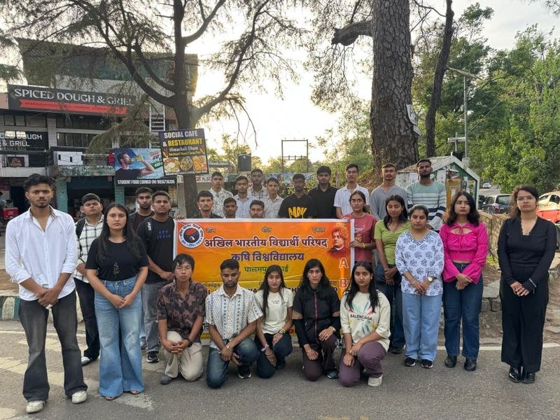 Himachal Pradesh ABVP holds candlelight march over girl’s murder in Sarkaghat - HimachalGovt