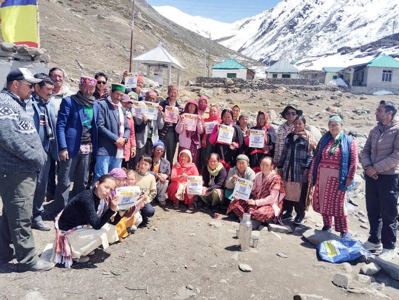 Himachal Pradesh Cyber awareness drive reaches remote Pangi villages - HimachalGovt
