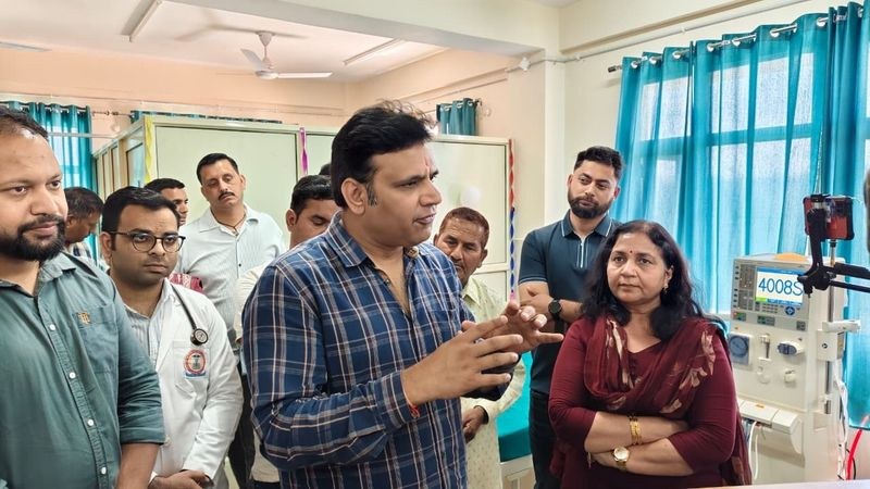 Himachal Pradesh Dialysis unit opened in Nagrota Bagwan; gynaecologist to visit Community Health Centre every Wednesday - HimachalGovt