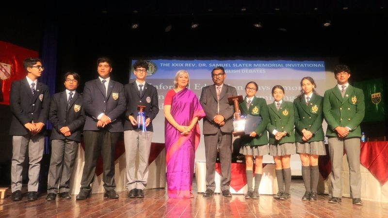 Himachal Pradesh Host Bishop Cotton School wins Annual Slater Debates - HimachalGovt