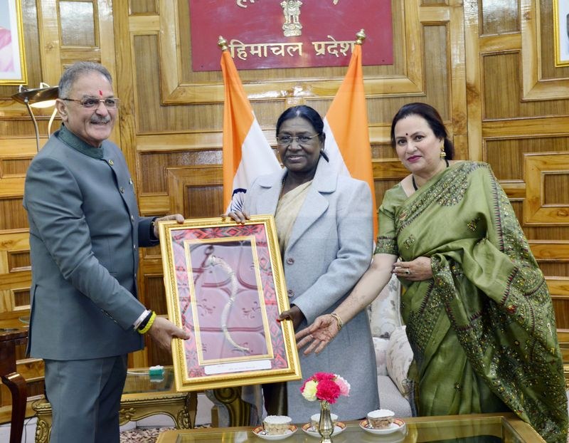 Himachal Pradesh President Murmu feted at State Banquet in Shimla - HimachalGovt
