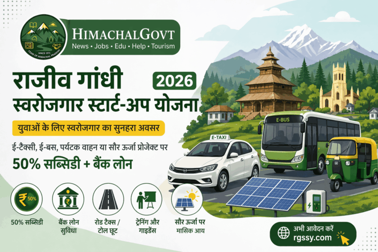 Rajiv Gandhi Swarozgar Start-up Yojana 2026: Apply Online, Eligibility, Benefits & Full Details