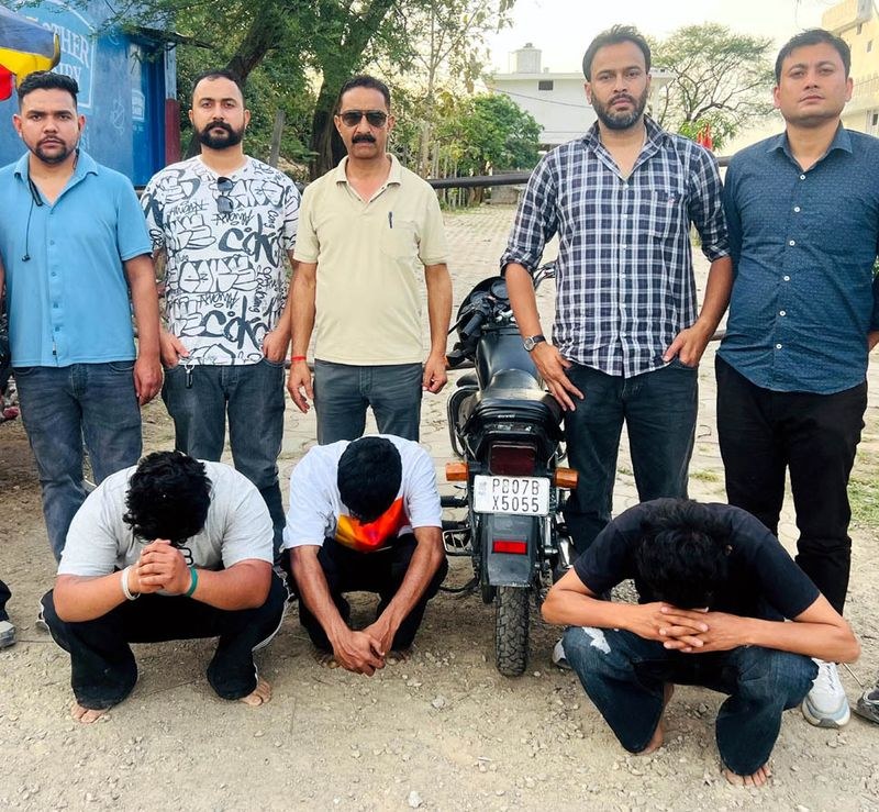 Himachal Pradesh Three from Hoshiarpur held with 70 gram heroin at Kangras Damtal - HimachalGovt