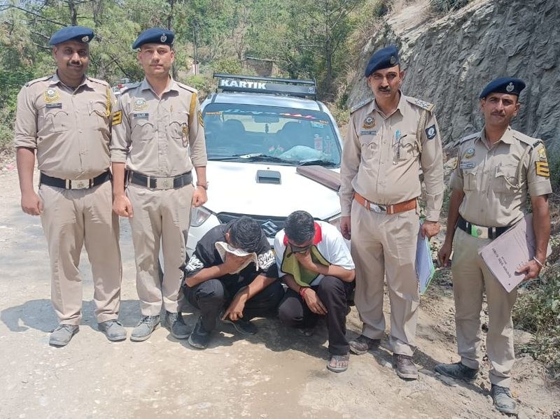 Himachal Pradesh Father-son duo held with 883 gm charas in Kangra’s Dehra - HimachalGovt