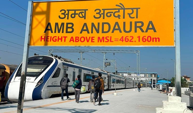 Himachal Pradesh Gurmukhi Express train service extended up to Unas Amb Andaura - HimachalGovt
