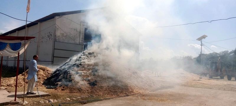 Himachal Pradesh Himachal: Flames ravage feed stock, hit gaushala operations in Jawali - HimachalGovt