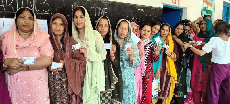 Himachal Pradesh Over 75% voting in Kangra, 81% in Chamba - HimachalGovt