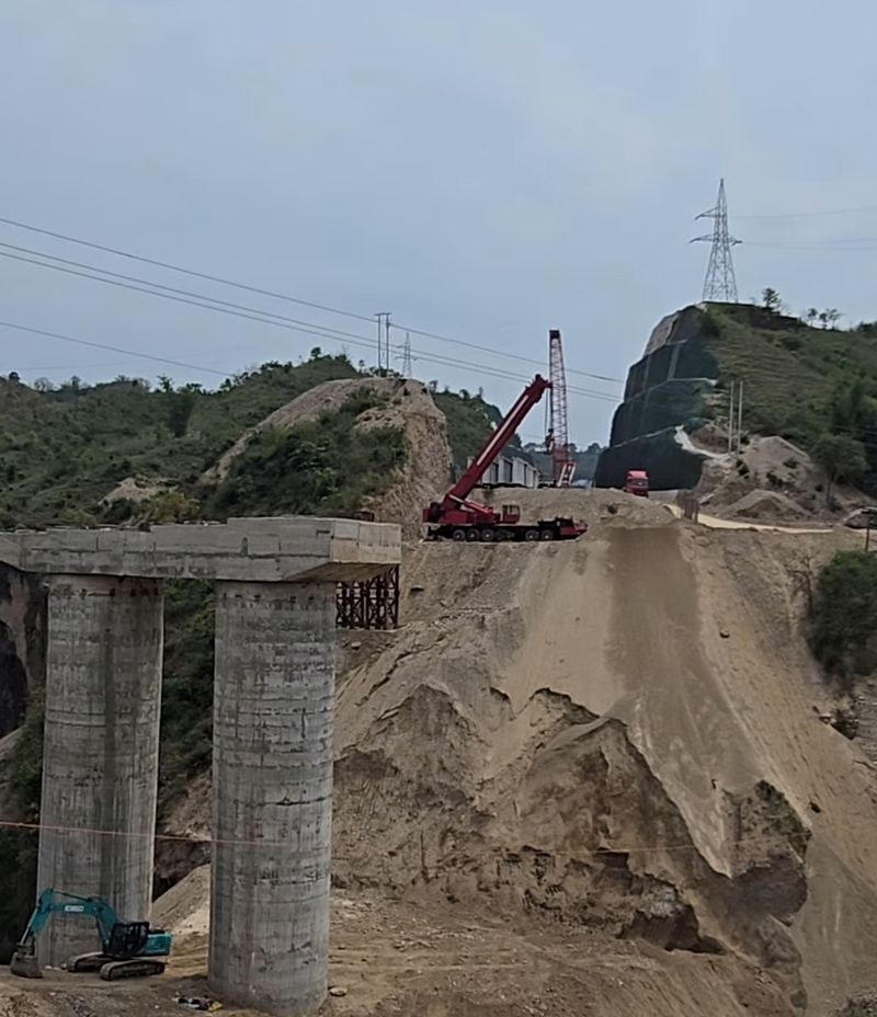 Himachal Pradesh Work on Kangra-Shimla highway’s Riyundh Khud bridge gathers pace - HimachalGovt