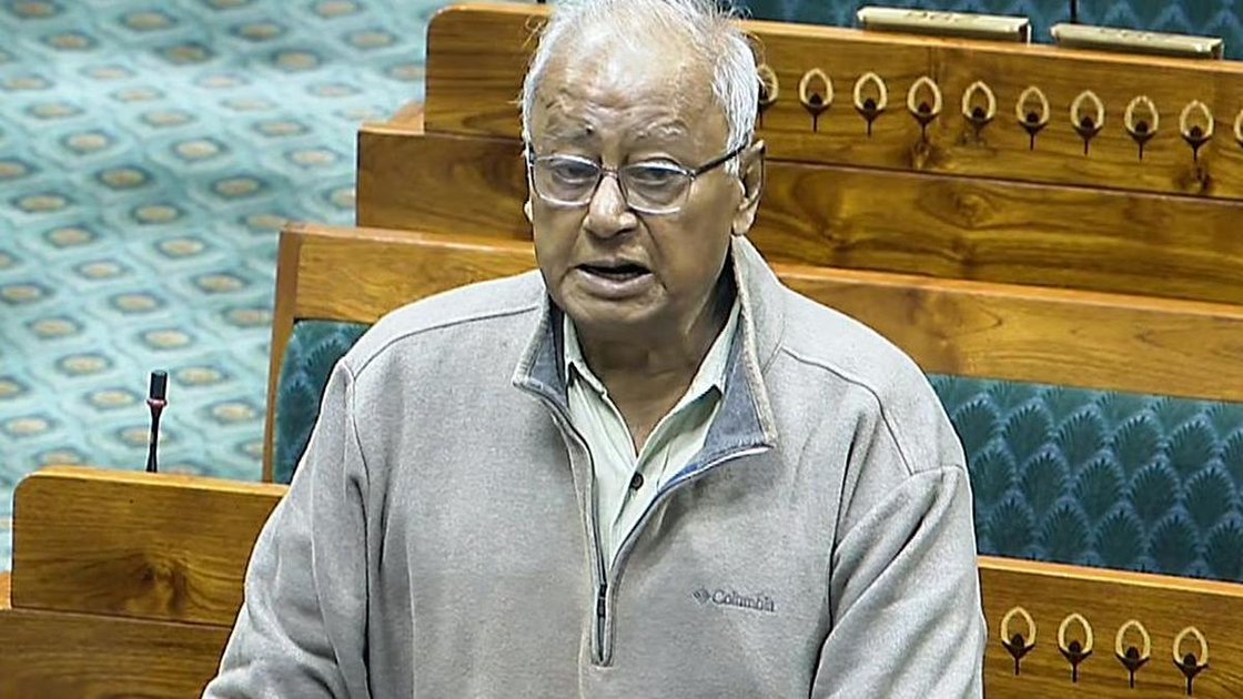 TMC MP Saugata Roy speaking in Parliament