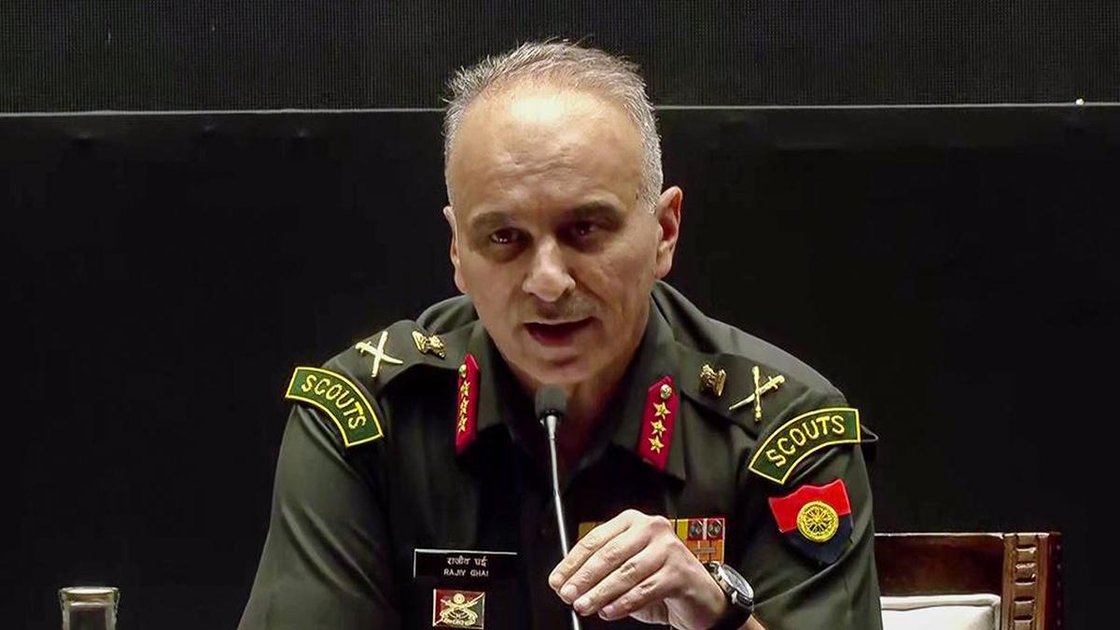 Lieutenant General Rajiv Ghai in uniform, Deputy Chief of Indian Army