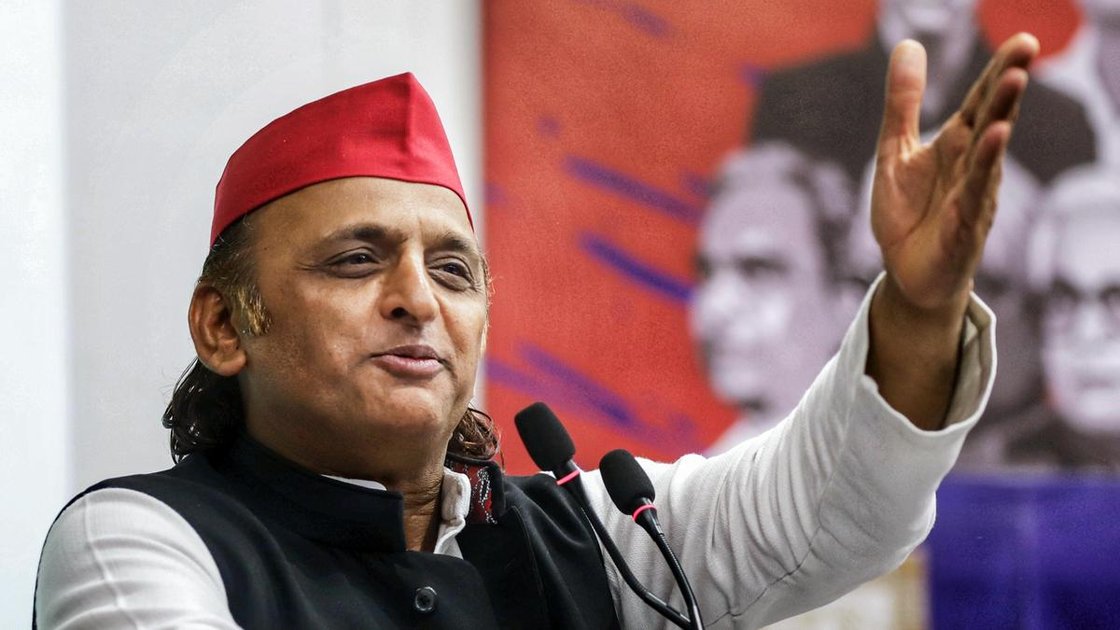 Samajwadi Party national president Akhilesh Yadav in a file image