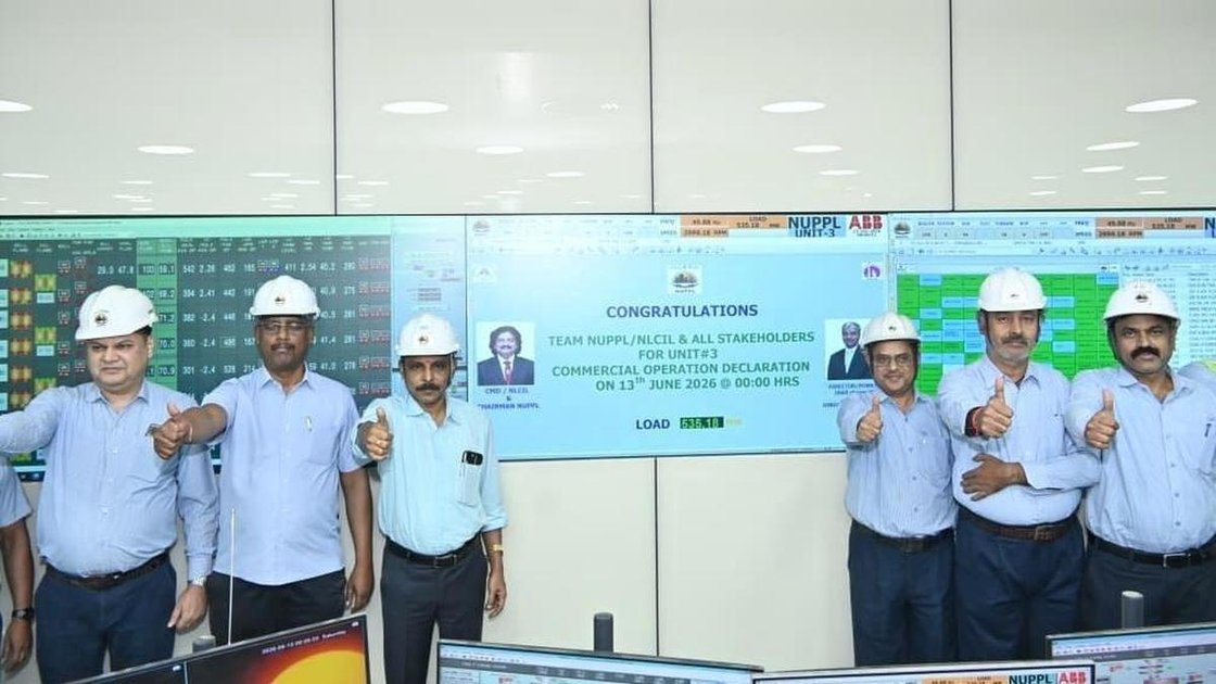 Ghatampur Thermal Power Project के तीसरे यूनिट के कमर्शियल ऑपरेशन की घोषणा के अवसर पर NUPPL टीम
