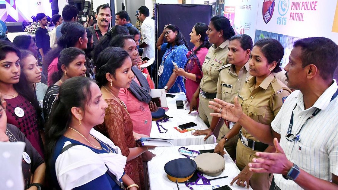 Kerala Vision 2031 women safety plan includes Distress Alert App, pink buses, and women police stations