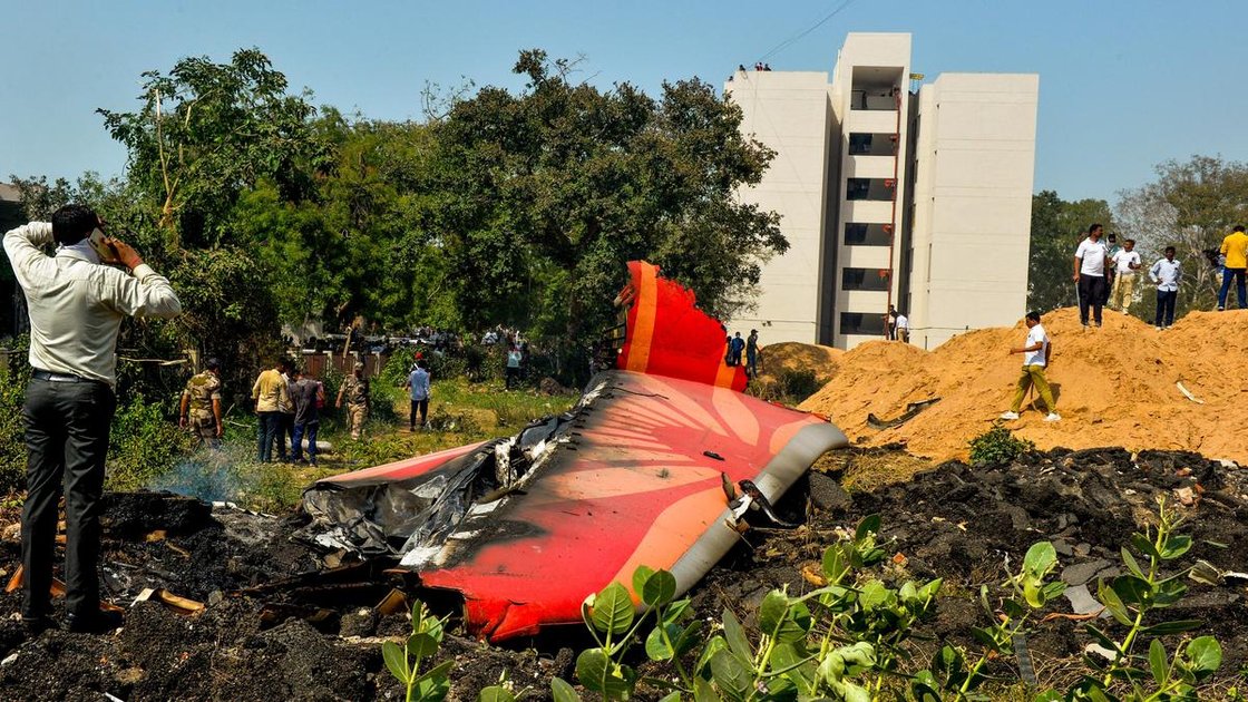 Air India Boeing 787-8 aircraft similar to the one involved in the AI-171 crash