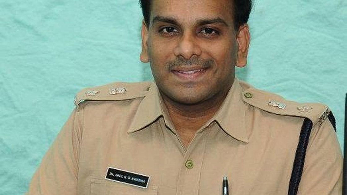 IPS अधिकारी अरुल आर.बी. कृष्णा का फोटो