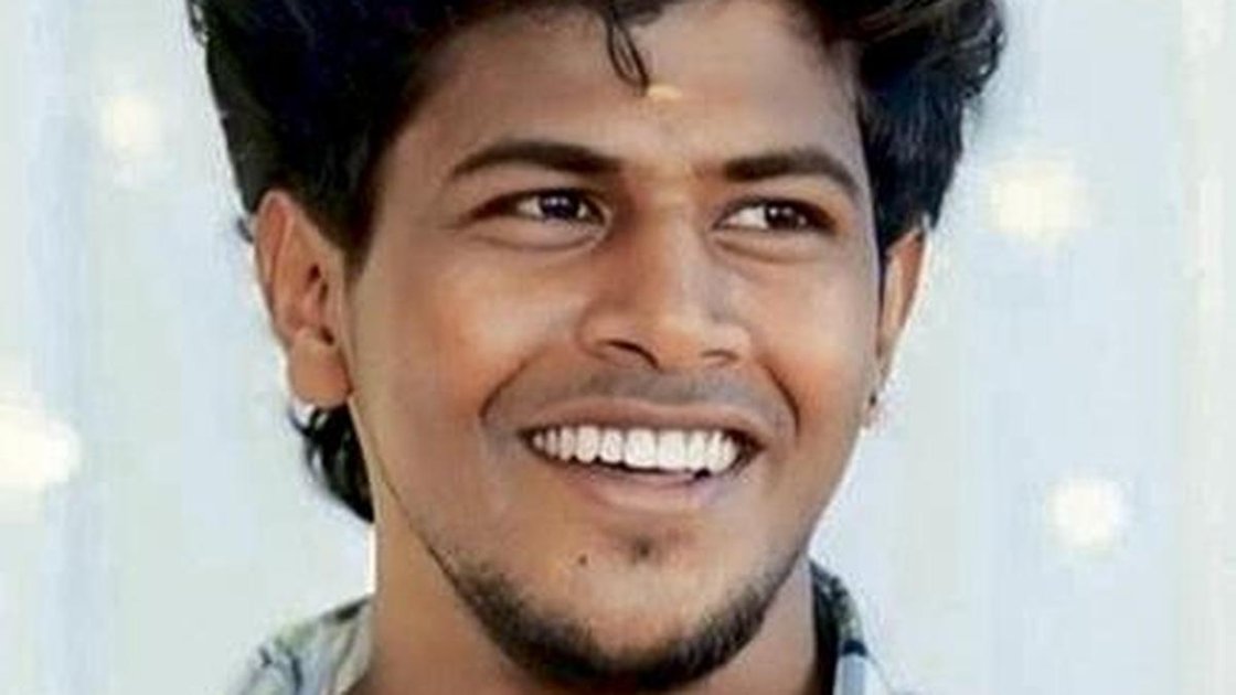 Akash Delison की फाइल फोटो, जिनकी पुलिस हिरासत में मौत हुई