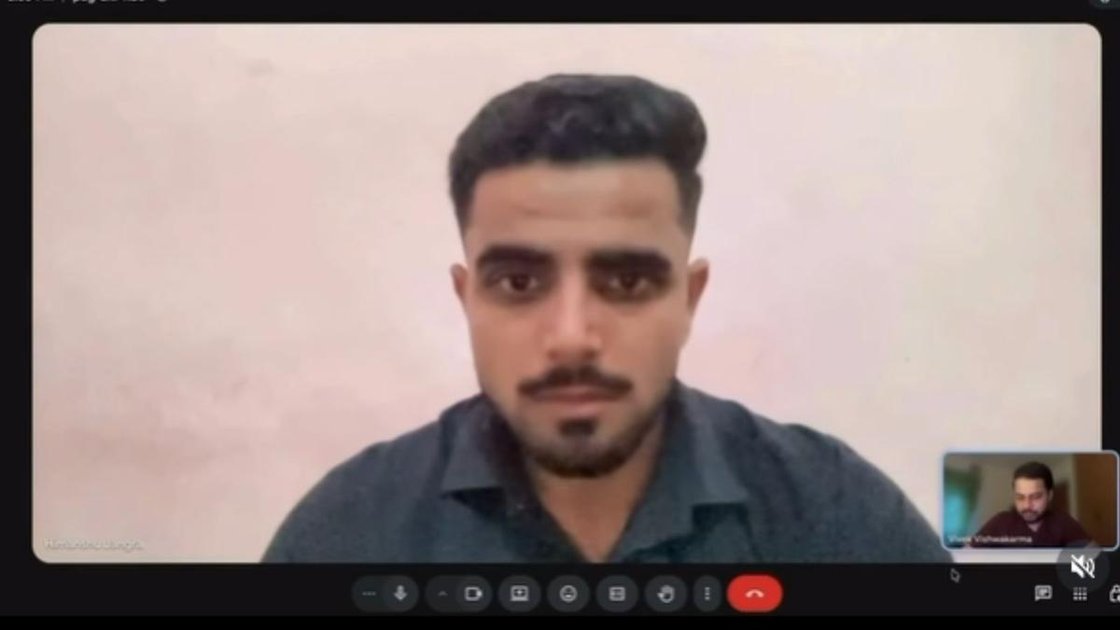Himanshu Jangra in a still from his apology video released on June 13, 2026