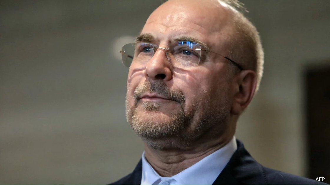 Mohammad Bagher Ghalibaf, Iran's chief negotiator, speaking in an interview about Strait of Hormuz fees