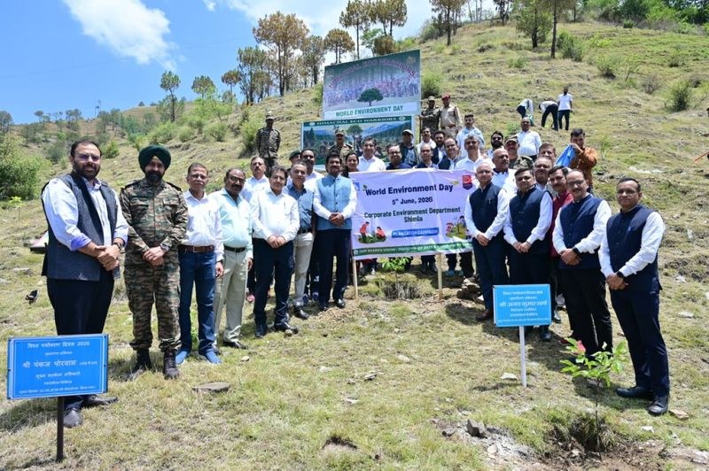 Himachal Pradesh 133 Eco Task Force to plant 75K saplings to mark Environment Day - HimachalGovt