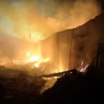 Himachal Pradesh Massive fire breaks out in diesel tanker in Solan village, driver injured - HimachalGovt