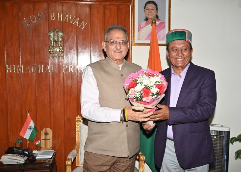 Himachal Pradesh Minister Negi meets Guv, seeks Nautor land allotment for tribal areas - HimachalGovt