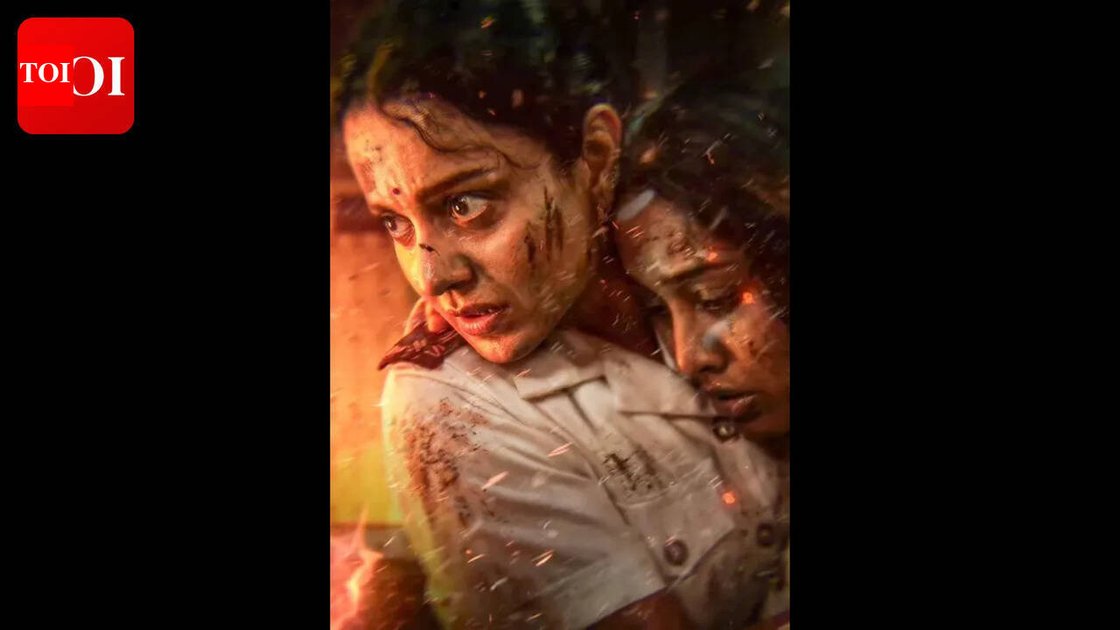 Kangana Ranaut in a promotional still from her film Emergency