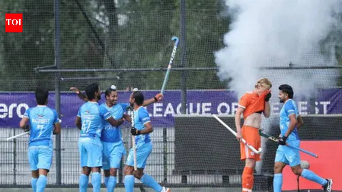 Indian hockey captain Manpreet Singh in action during a match