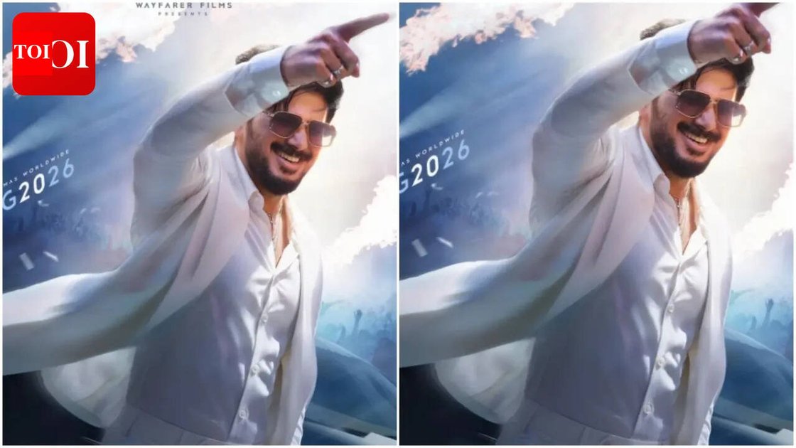 Dulquer Salmaan and Mrunal Thakur in a new poster for their upcoming film
