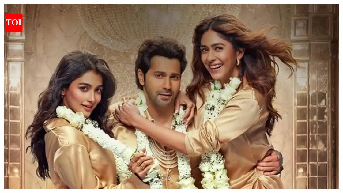 Varun Dhawan in Baby John movie poster