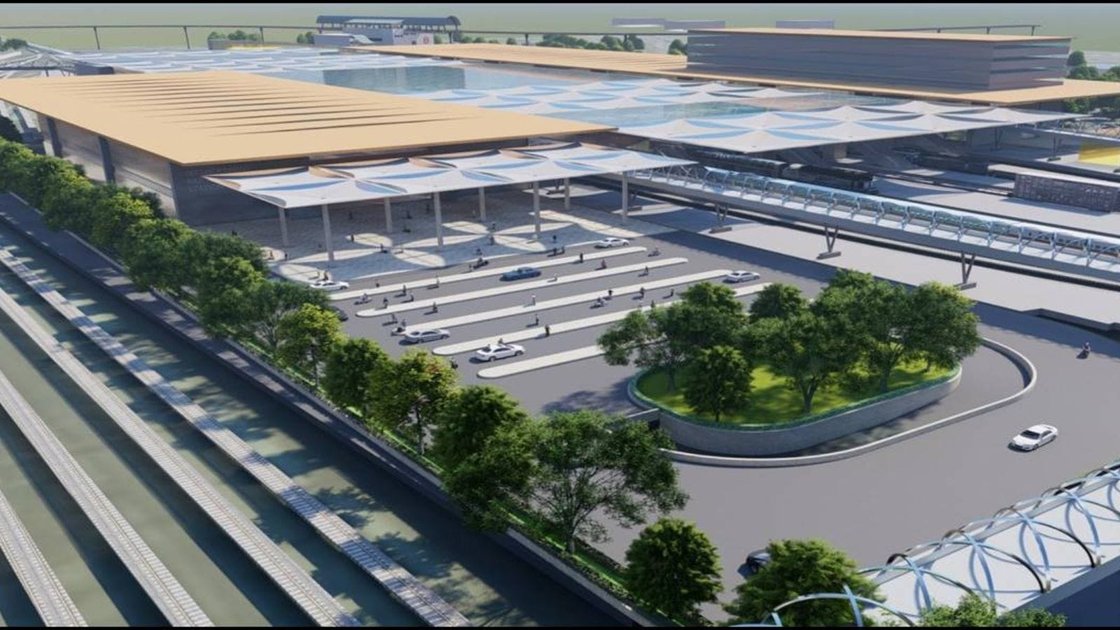 सिकंदराबाद रेलवे स्टेशन का पुनर्विकास कार्य जारी